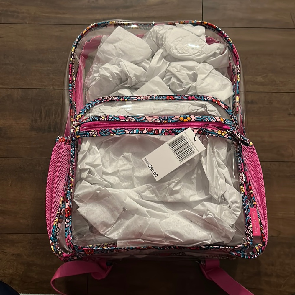 Vera Bradley Clearly Colorful Large Backpack